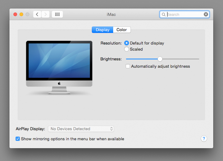 Mid 20111 iMac non-retina Display
